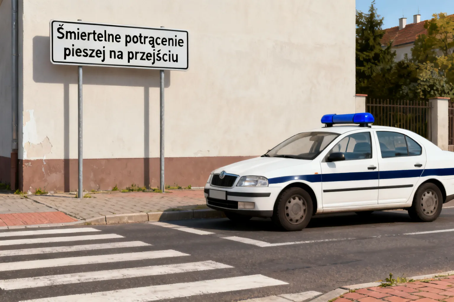 Śmiertelne potrącenie pieszej na przejściu w Częstochowie
