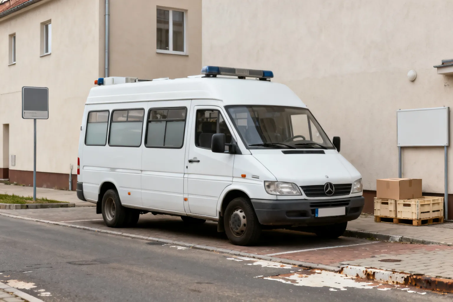 Dachowanie DK86 Katowice — pasażer przewieziony do szpitala