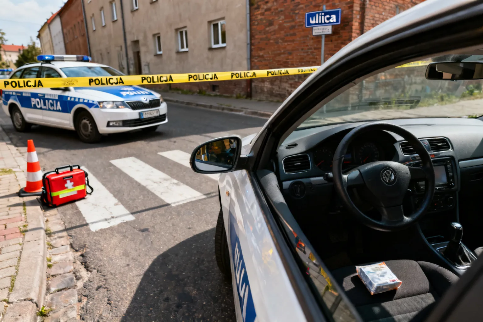 Pościg w Cieszynie: kierowca z zakazem, pasażer z narkotykami