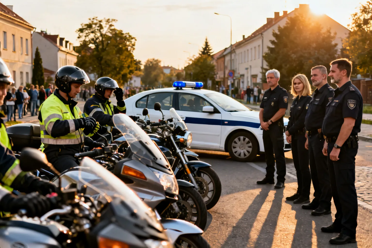 Zakończenie sezonu motocyklowego na Żywiecczyźnie. Przejazd zabezpieczyła policja