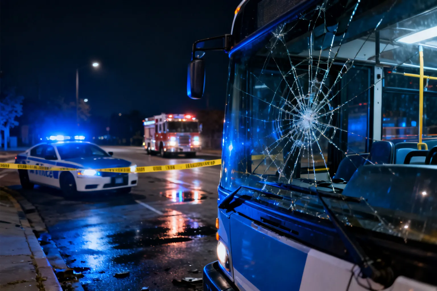Agresywna pasażerka rozbiła szybę autobusu w Boguszowicach