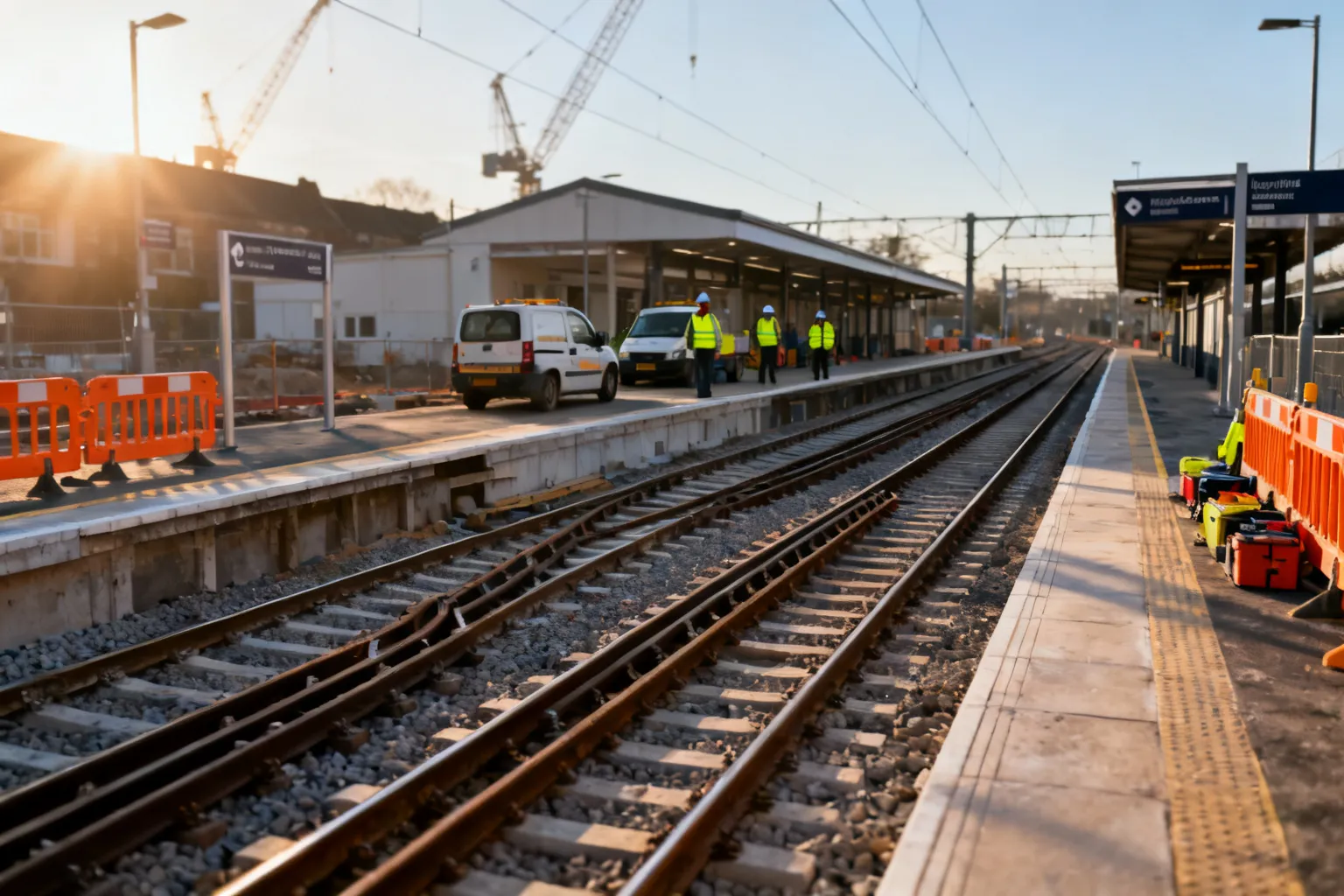 Przebudowa węzła kolejowego Katowice Szopienice zmienia układ torów i obsługę pasażerów