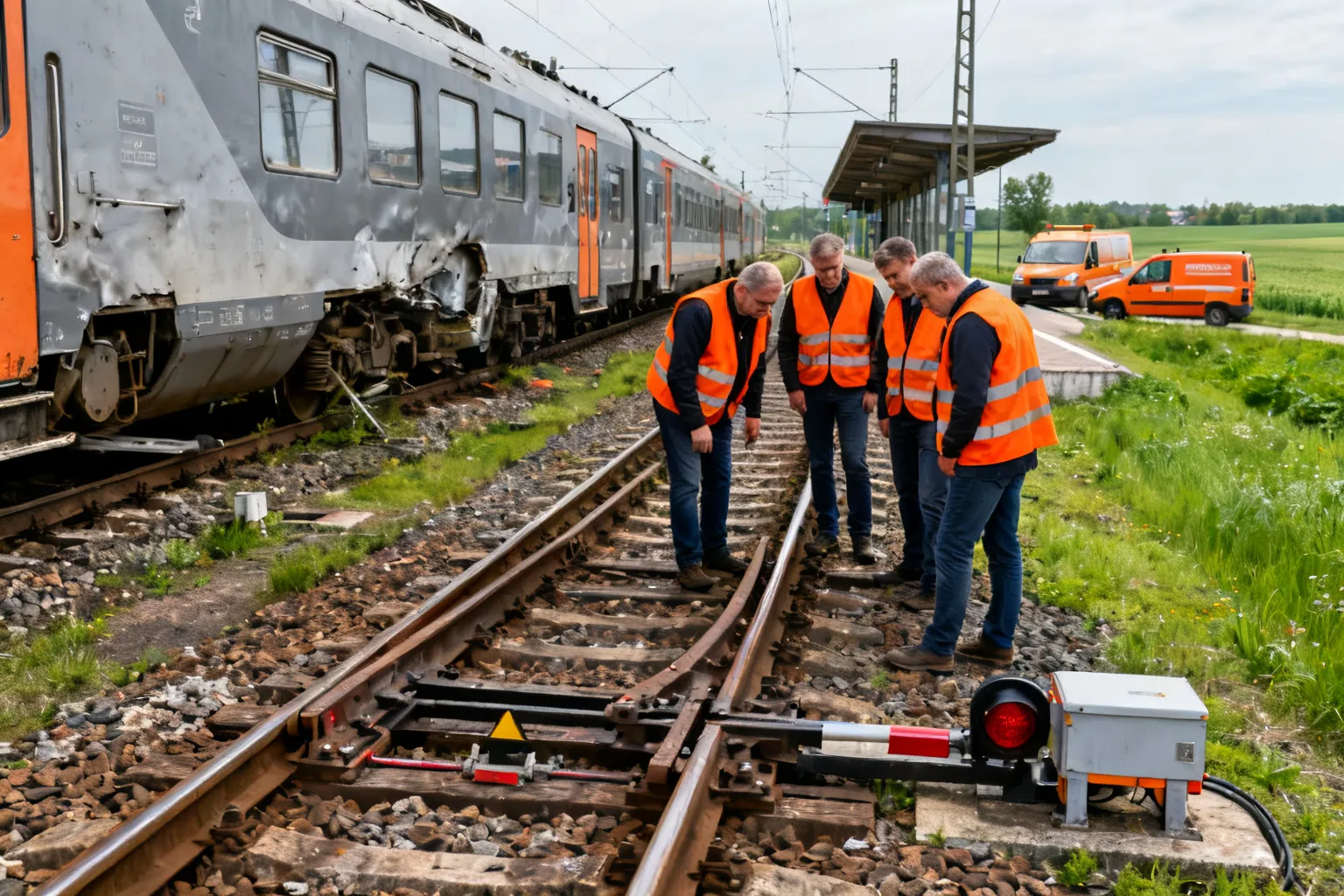 Awaria linii kolejowej nr 4 Olszamowice–Pilichowice. Ruch wahadłowy i opóźnienia