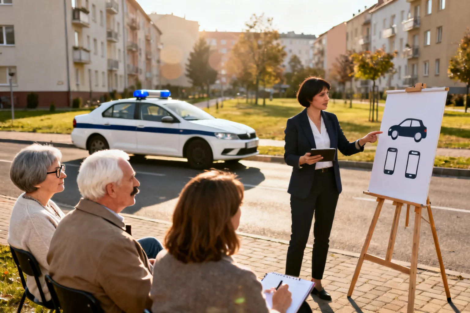 Seminarium dla seniorów w Bytomiu o bezpieczeństwie drogowym i w sieci
