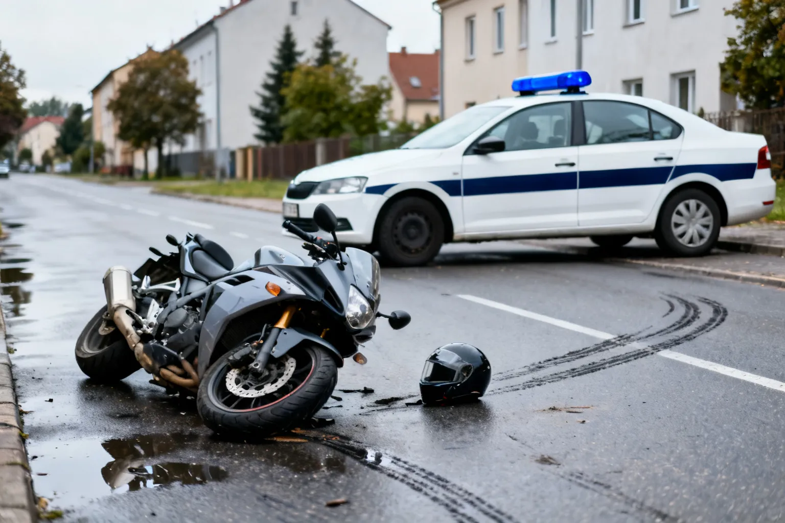 Wypadek w Żarkach — zginął 60-letni motocyklista