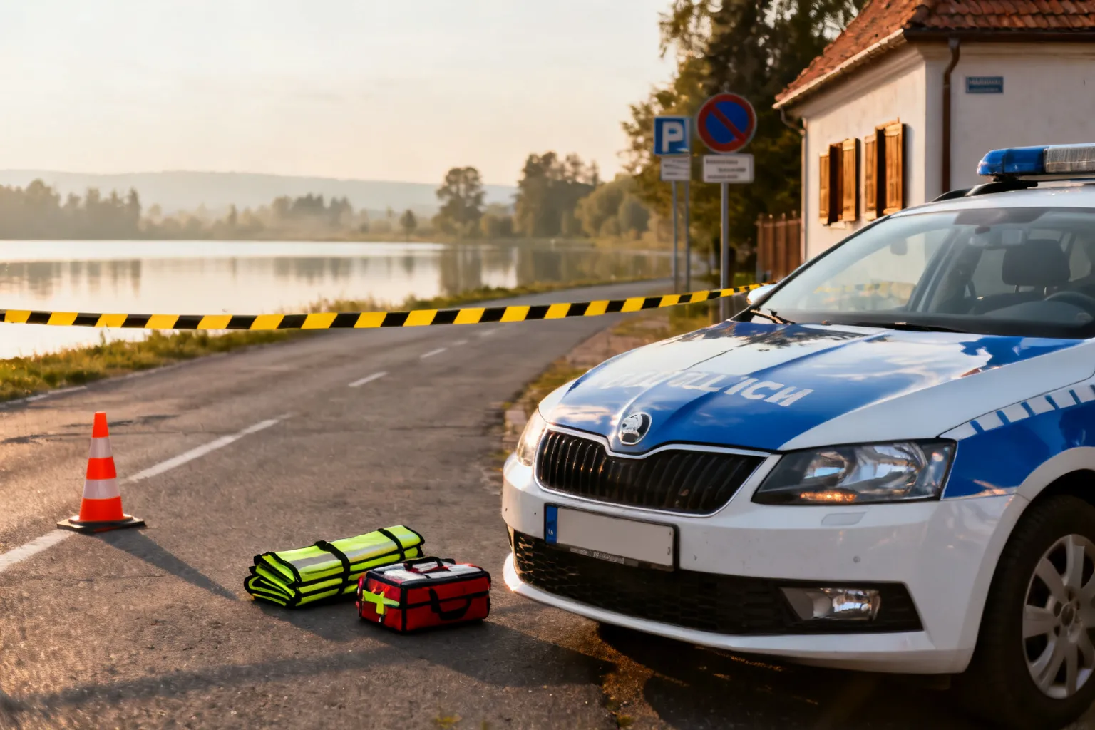 Podziękowania dla policjantów z Gliwic po kradzieży nad jeziorem Czechowickim