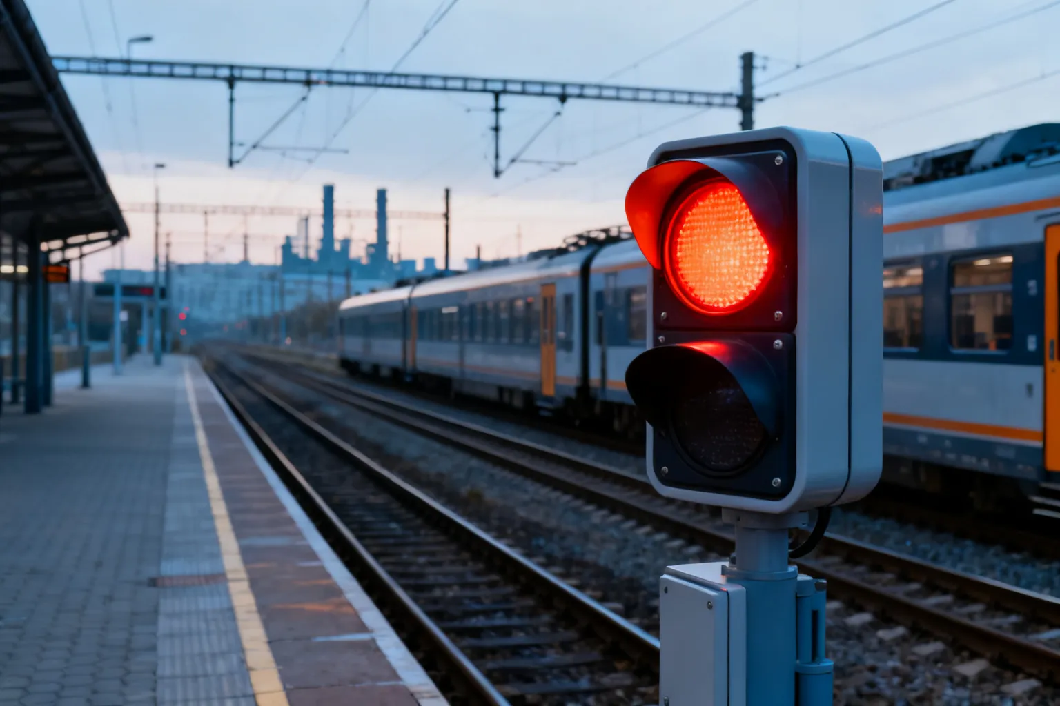 Awaria sterowania ruchem kolejowym Katowice — paraliż na kolei w woj. śląskim