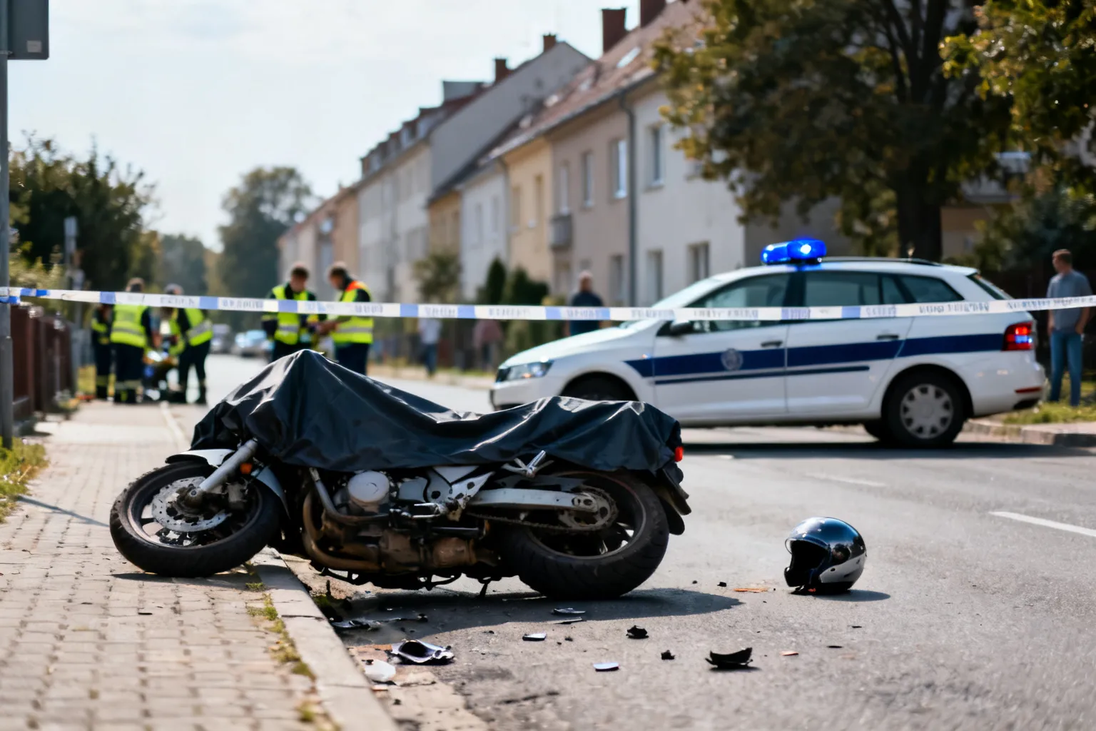 Śmiertelny wypadek w Rudach — zginęła 19‑letnia pasażerka motocykla