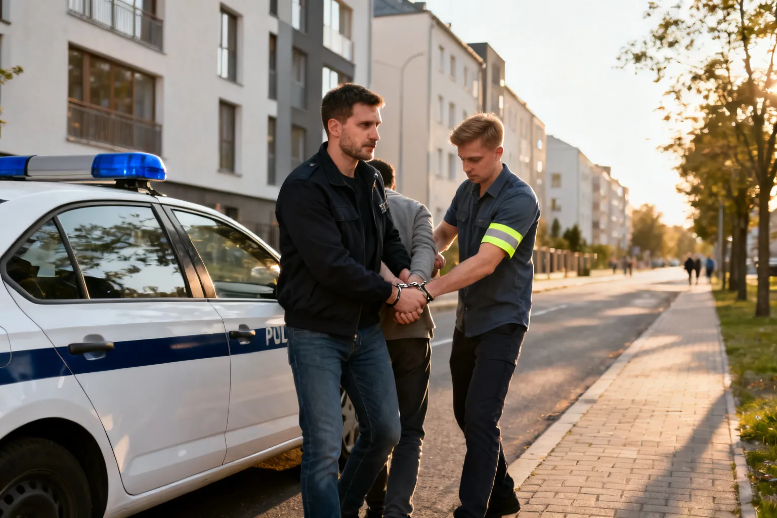 Policjanci po służbie ujęli sprawcę kradzieży w Drogomyślu