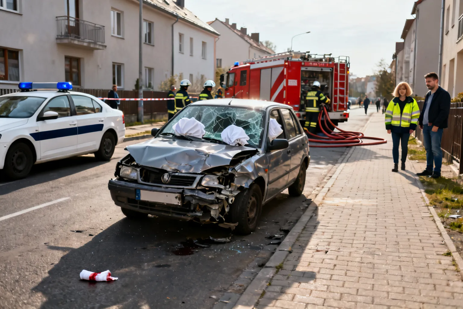 Wypadek na S1 koło Mysłowic – 27-latek ciężko ranny