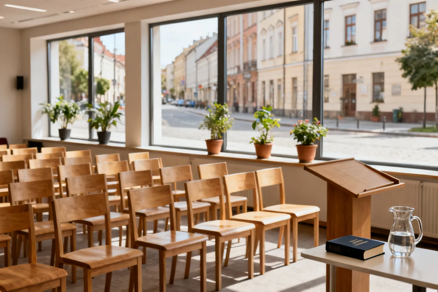 Bezpłatny kurs biblijny Świadkowie Jehowy Katowice — wykład 27 września