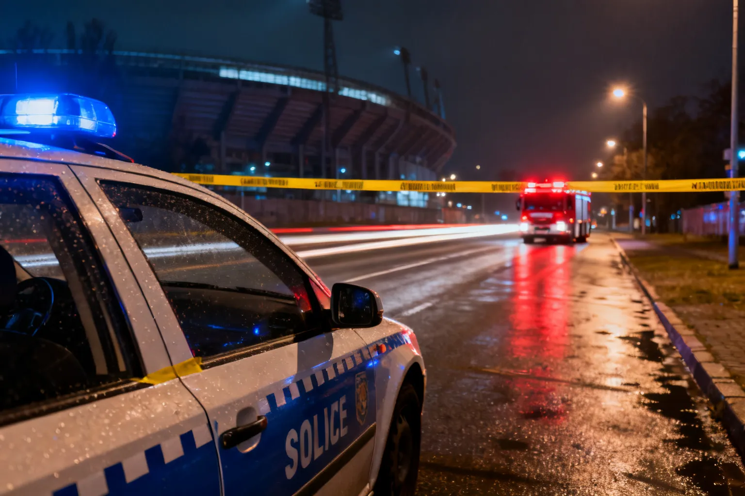 Policja przerwała bójkę przed meczem na Stadionie Śląskim