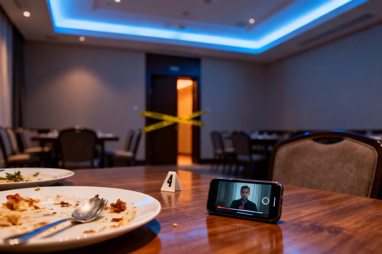 Nagranie Cezary Kulesza Wachowski Katowice — zarzuty po kolacji w hotelu