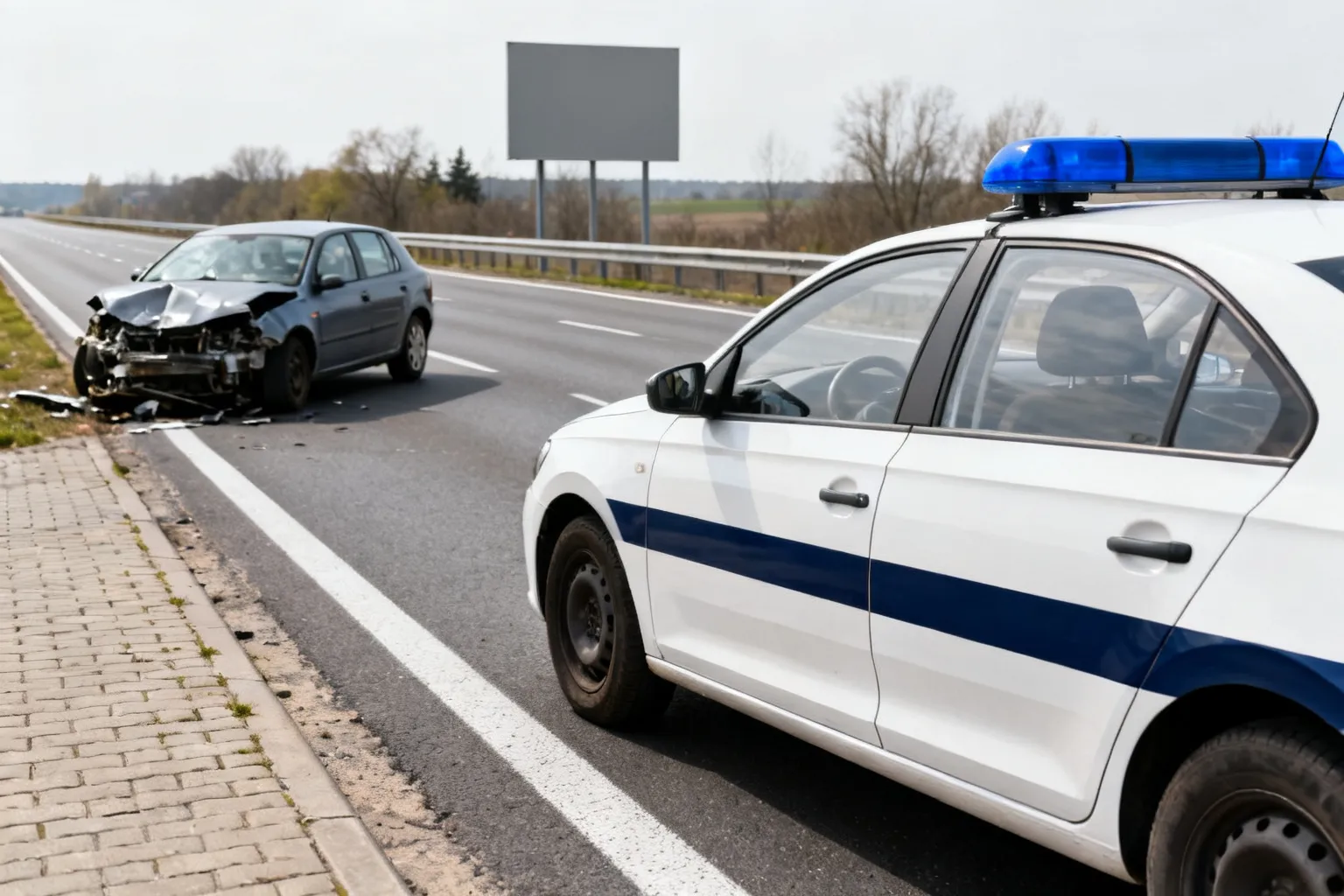 Tragiczny wypadek na autostradzie A1 w Mykanowie — 4 ofiary