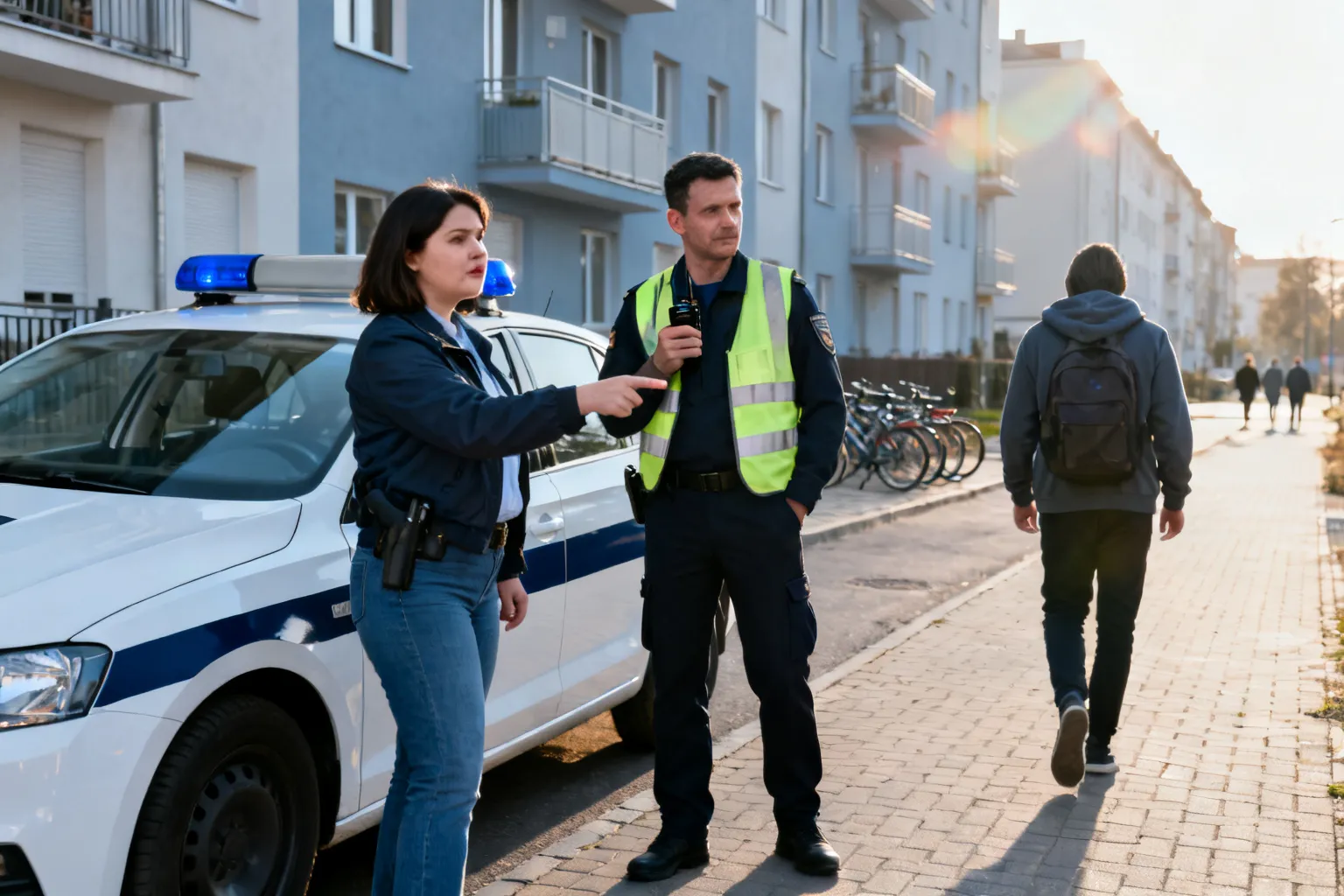 Policjantka z Tychów poza służbą rozpoznała i przekazała poszukiwanego