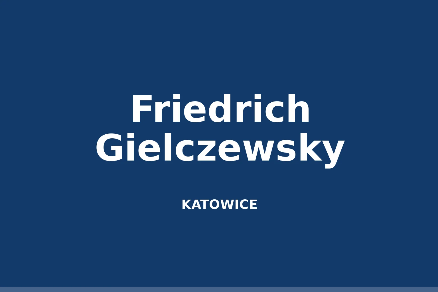 Friedrich Gielczewsky