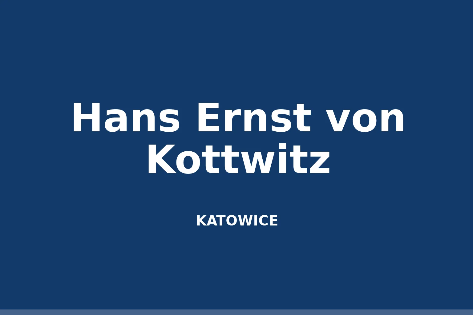 Hans Ernst von Kottwitz