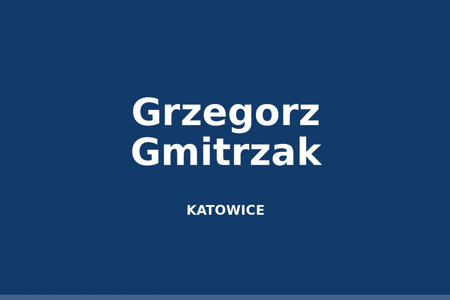 Grzegorz Gmitrzak