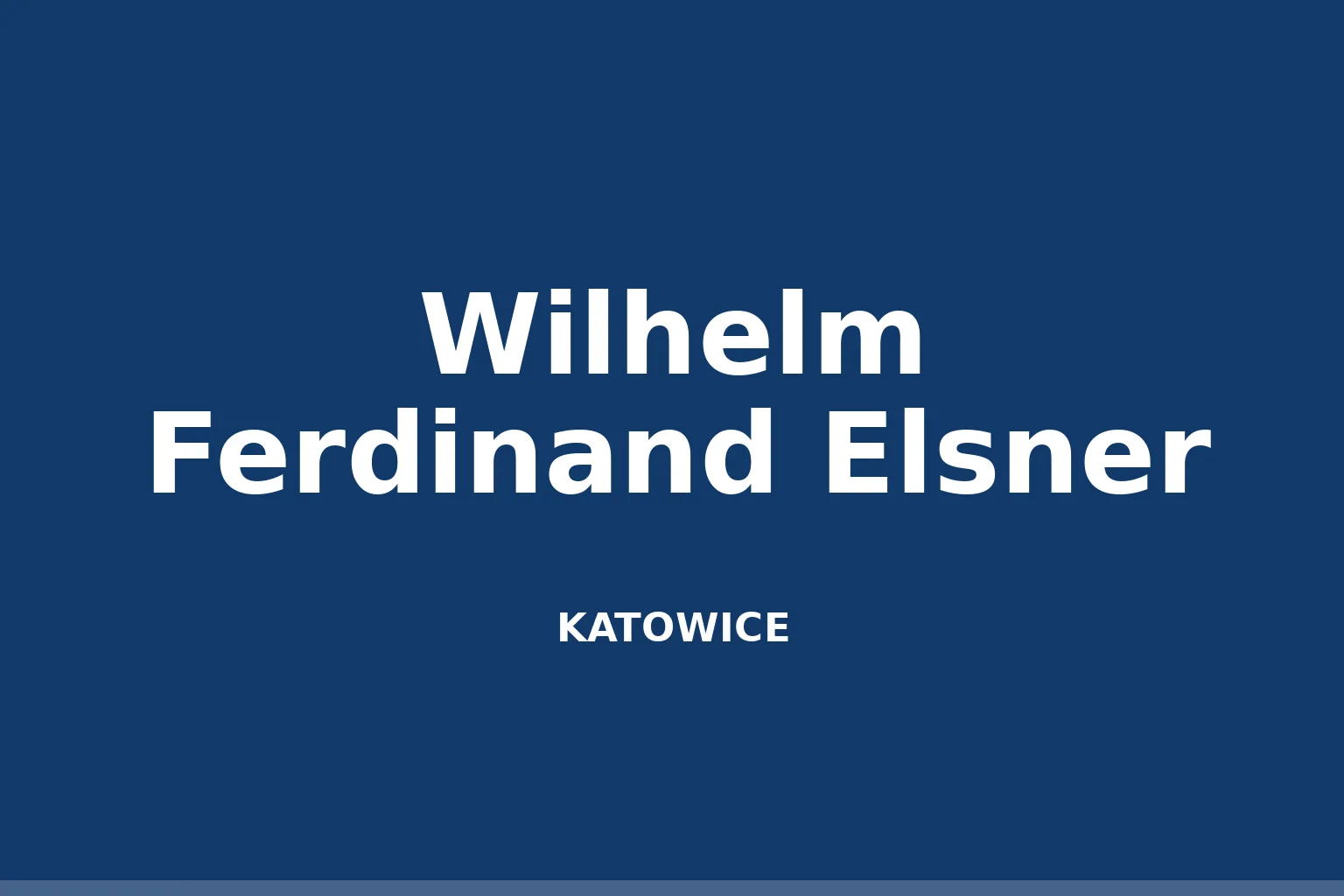 Wilhelm Ferdinand Elsner