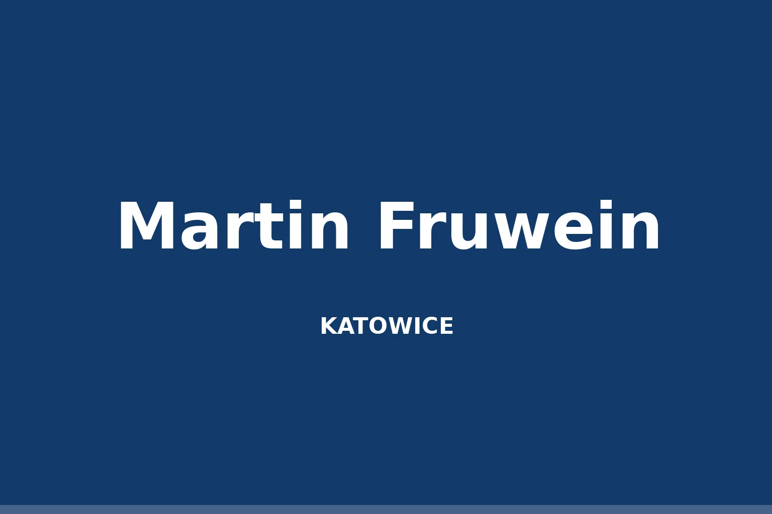 Martin Fruwein