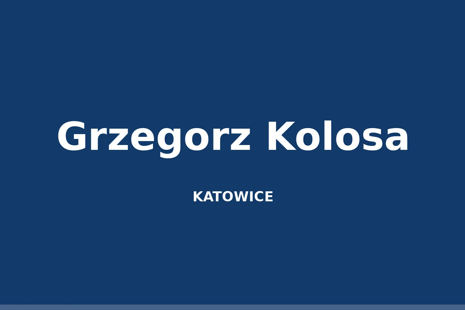Grzegorz Kolosa