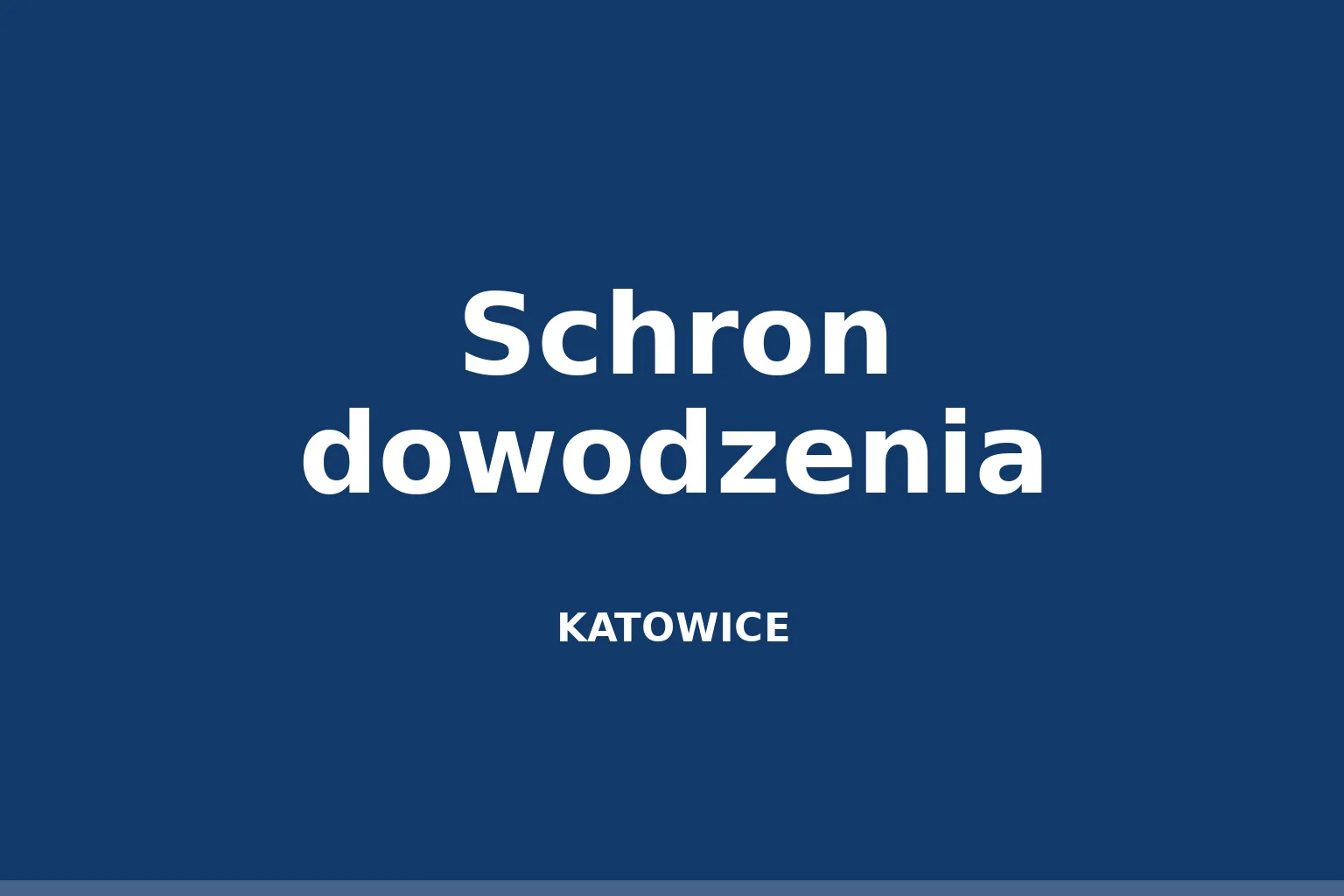 Schron dowodzenia