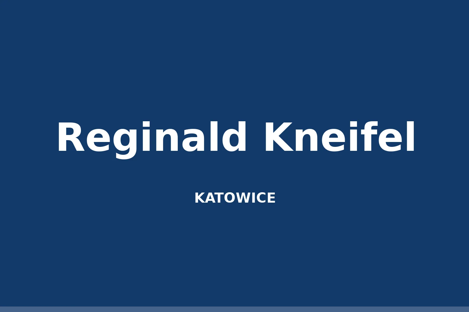 Reginald Kneifel