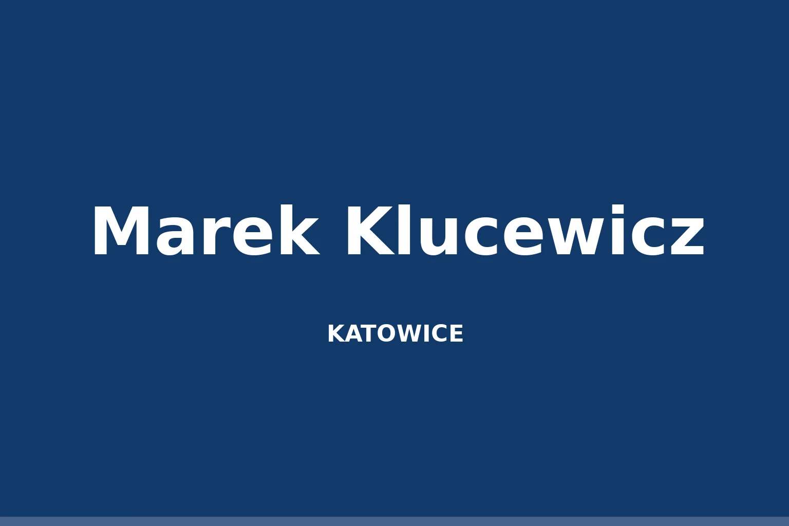 Marek Klucewicz